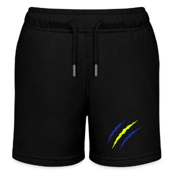 Griffes Suède 1 - Short de jogging enfant bio Stanley/Stella - noir - Devant