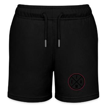 Team Circle - Kids Organic Sweat Shorts by Stanley/Stella - black - Front