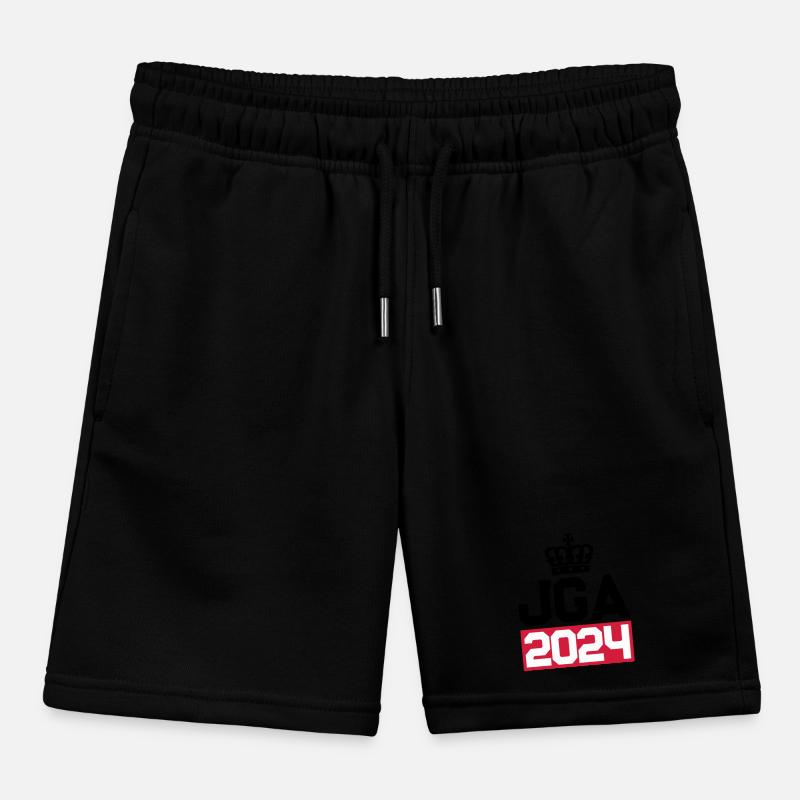 Bachelor Party Jga 2024 Kids Organic Sweat Shorts by Stanley/Stella