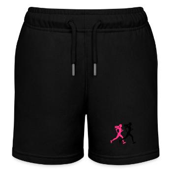 Running Marathon Femme Silhouette - Short de jogging enfant bio Stanley/Stella - noir - Devant