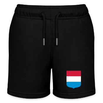Luxembourg, Luxembourg - Short de jogging enfant bio Stanley/Stella - noir - Devant