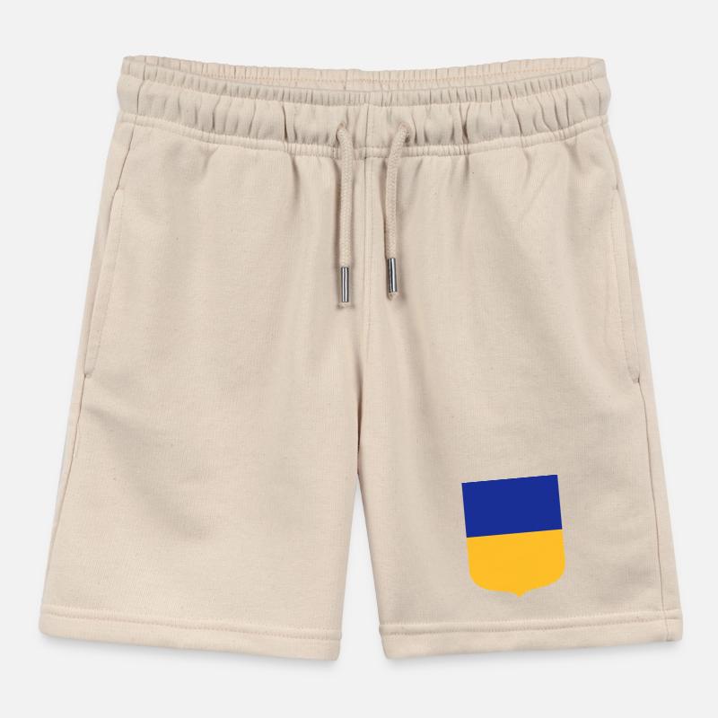 Ukraine Kids Organic Sweat Shorts by Stanley/Stella