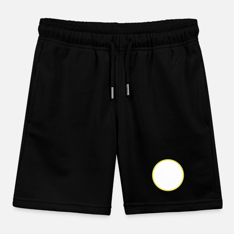 Circle Symbol Blank Kids Organic Sweat Shorts by Stanley/Stella
