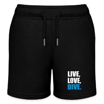 plonger - Short de jogging enfant bio Stanley/Stella - noir - Devant