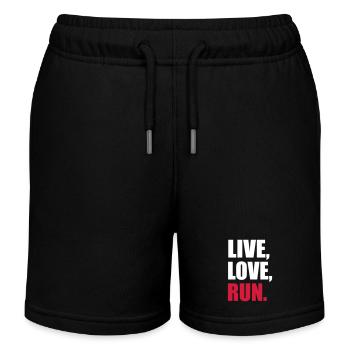 Courir - Short de jogging enfant bio Stanley/Stella - noir - Devant
