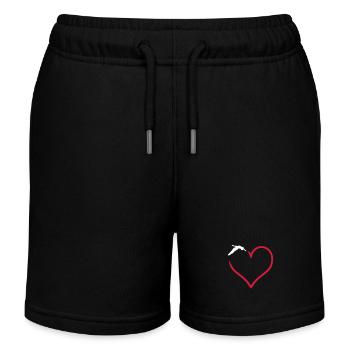 Plongée - Short de jogging enfant bio Stanley/Stella - noir - Devant