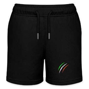 Griffes Irlande - Short de jogging enfant bio Stanley/Stella - noir - Devant
