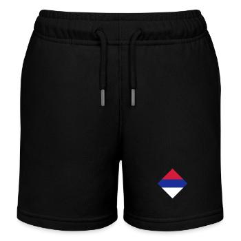 Republika Srpska - Kids Organic Sweat Shorts by Stanley/Stella - black - Front