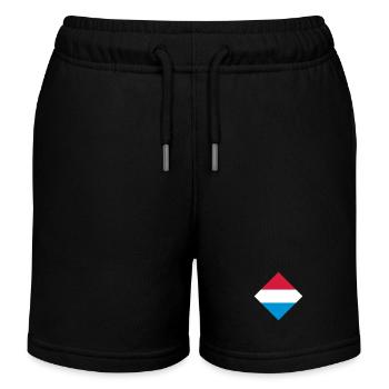 Luxemburg - Kinder Organic Joggingshorts Mini Bolter von Stanley/Stella - Schwarz - Vorne