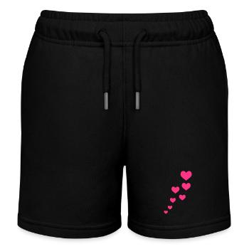 amour - Short de jogging enfant bio Stanley/Stella - noir - Devant
