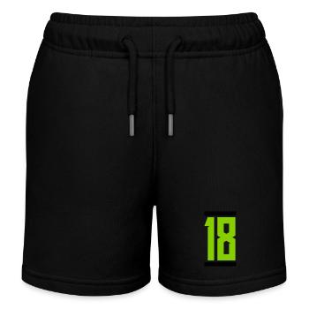 18 - Short de jogging enfant bio Stanley/Stella - noir - Devant