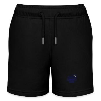 Panneaux d’énergie solaire - Short de jogging enfant bio Stanley/Stella - noir - Devant