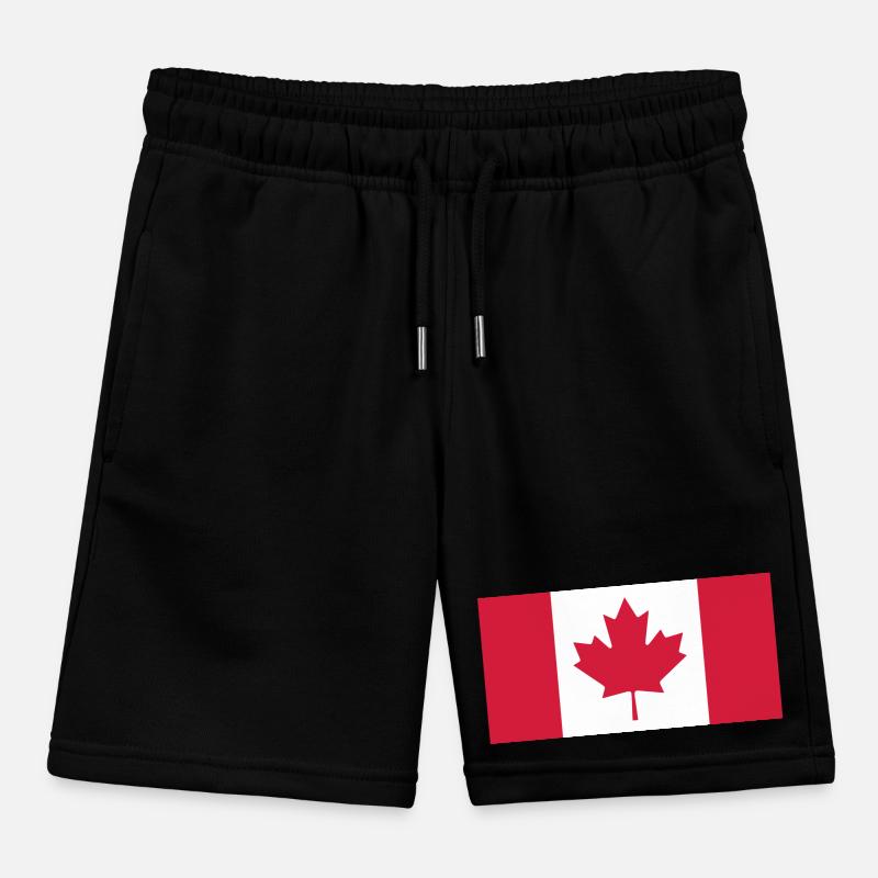 Canada (drapeau) Short de jogging enfant bio Stanley/Stella