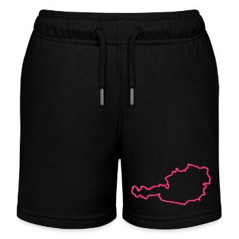 Autriche - Short de jogging enfant bio Stanley/Stella - noir - Devant
