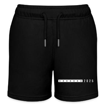 Élément de symbole 2025 - Short de jogging enfant bio Stanley/Stella - noir - Devant