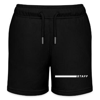 Coup de bâton - Short de jogging enfant bio Stanley/Stella - noir - Devant