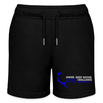 Plongée - Logo - Short de jogging enfant bio Stanley/Stella - noir - Devant