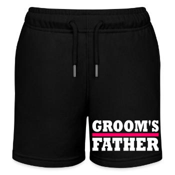 Grooms father - Short de jogging enfant bio Stanley/Stella - noir - Devant