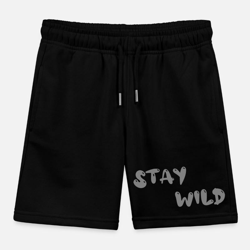 Restez sauvage Short de jogging enfant bio Stanley/Stella