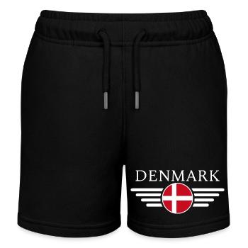 Dänemark T-Shirt: Stil, Hygge, Küstenzauber - Kinder Organic Joggingshorts Mini Bolter von Stanley/Stella - Schwarz - Vorne