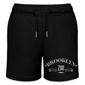 BROOKLYN ZOO - Short de jogging enfant bio Stanley/Stella - noir - Devant