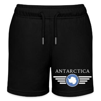 J’aime l’Antarctique, T-shirt design de style élégance - Short de jogging enfant bio Stanley/Stella - noir - Devant