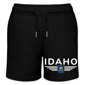 Idaho Fan T-Shirt – Nature & Adventure - Short de jogging enfant bio Stanley/Stella - noir - Devant