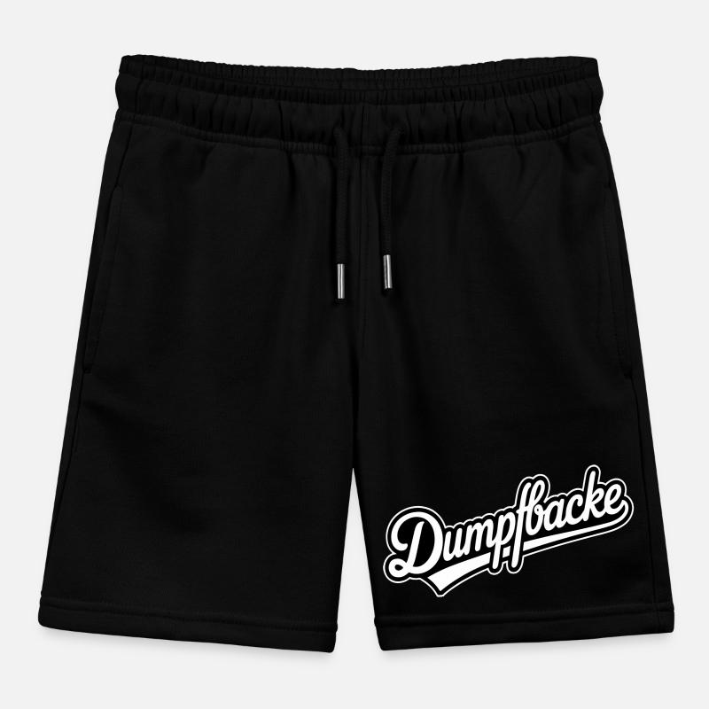 Dullfbacke - Funny German Memes Kids Organic Sweat Shorts by Stanley/Stella