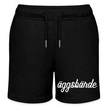 äggsbärde experte sächsischer humor lustig spruch - Kinder Organic Joggingshorts Mini Bolter von Stanley/Stella - Schwarz - Vorne