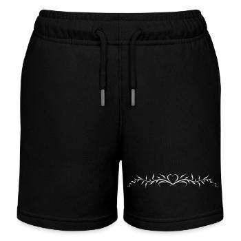 Lianenherz - Kinder Organic Joggingshorts Mini Bolter von Stanley/Stella - Schwarz - Vorne