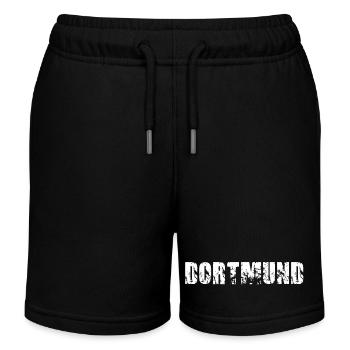 Dortmund - Kinder Organic Joggingshorts Mini Bolter von Stanley/Stella - Schwarz - Vorne