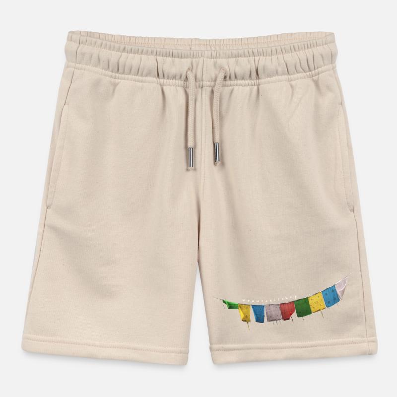 Gebetsfahnen Kinder Organic Joggingshorts Mini Bolter von Stanley/Stella