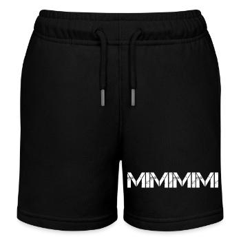 Mimimimi - Kinder Organic Joggingshorts Mini Bolter von Stanley/Stella - Schwarz - Vorne