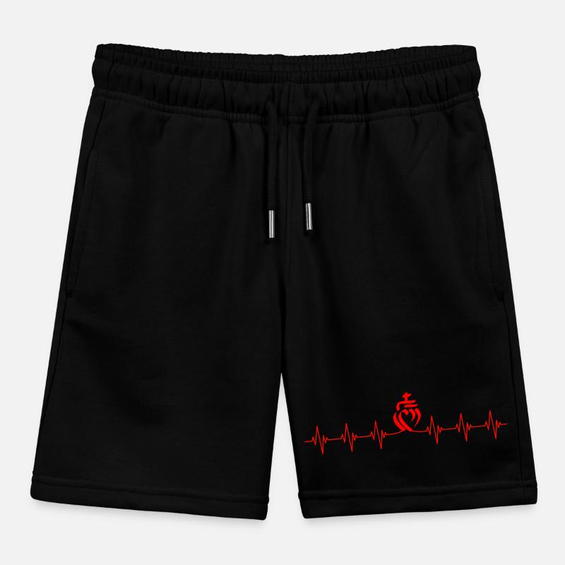 Vendée Herzfrequenz-Aufsatz Kinder Organic Joggingshorts Mini Bolter von Stanley/Stella