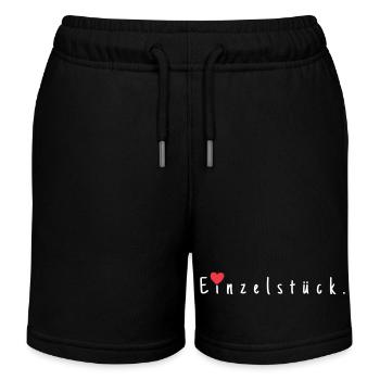 Einzelstück. - Kinder Organic Joggingshorts Mini Bolter von Stanley/Stella - Schwarz - Vorne