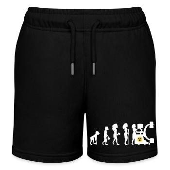 Humor Manip Block Radio für Frauen Radiologie - Kinder Organic Joggingshorts Mini Bolter von Stanley/Stella - Schwarz - Vorne