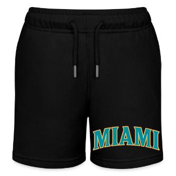 Miami - Short de jogging enfant bio Stanley/Stella - noir - Devant