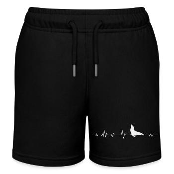 Seehund Seelöwe - Kinder Organic Joggingshorts Mini Bolter von Stanley/Stella - Schwarz - Vorne