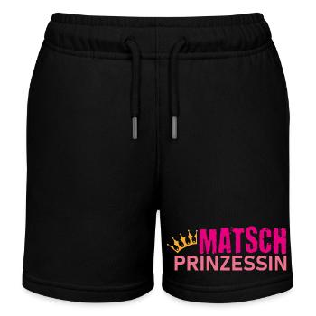 Muddy run shirt Matsch Prinzessin Laufshirt Team - Kinder Organic Joggingshorts Mini Bolter von Stanley/Stella - Schwarz - Vorne