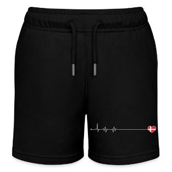 Détails de conception requis - Short de jogging enfant bio Stanley/Stella - noir - Devant