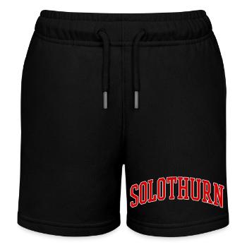 Slothurn College Arc - Kinder Organic Joggingshorts Mini Bolter von Stanley/Stella - Schwarz - Vorne