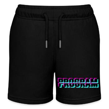 Computer program - Kids Organic Sweat Shorts by Stanley/Stella - black - Front