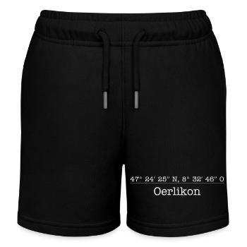 Koordinaten von Oerlikon Kreis 11 Zürich - Kinder Organic Joggingshorts Mini Bolter von Stanley/Stella - Schwarz - Vorne