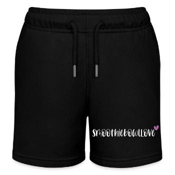Smoothie Bowl Foodie Smoothiebowllove Geschenk - Kinder Organic Joggingshorts Mini Bolter von Stanley/Stella - Schwarz - Vorne