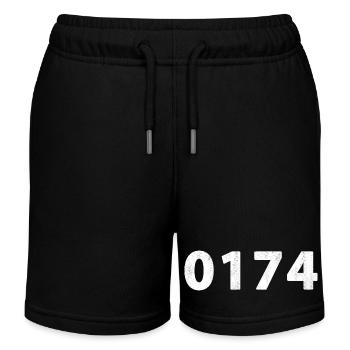 0174 Naaldwijk Monster Wateringen Poeldijk De Lier - Short de jogging enfant bio Stanley/Stella - noir - Devant