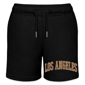 Los Angeles Vintage Arch - Kinder Organic Joggingshorts Mini Bolter von Stanley/Stella - Schwarz - Vorne