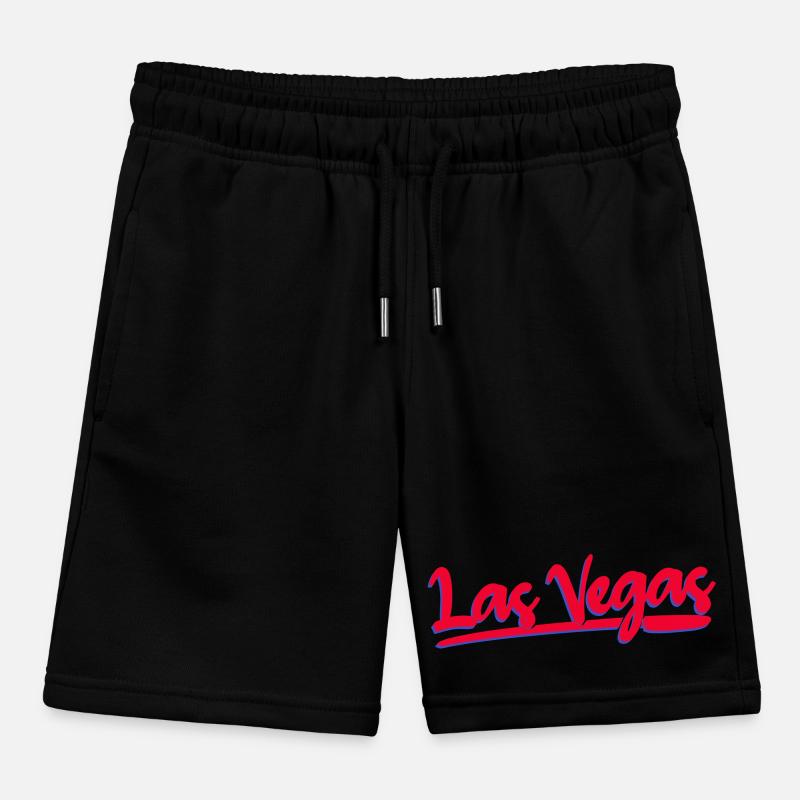 Las Vegas Neon Script Kinder Organic Joggingshorts Mini Bolter von Stanley/Stella