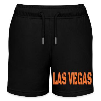Las Vegas Design - Short de jogging enfant bio Stanley/Stella - noir - Devant