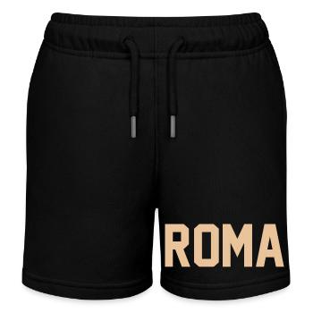 Roma - Kids Organic Sweat Shorts by Stanley/Stella - black - Front