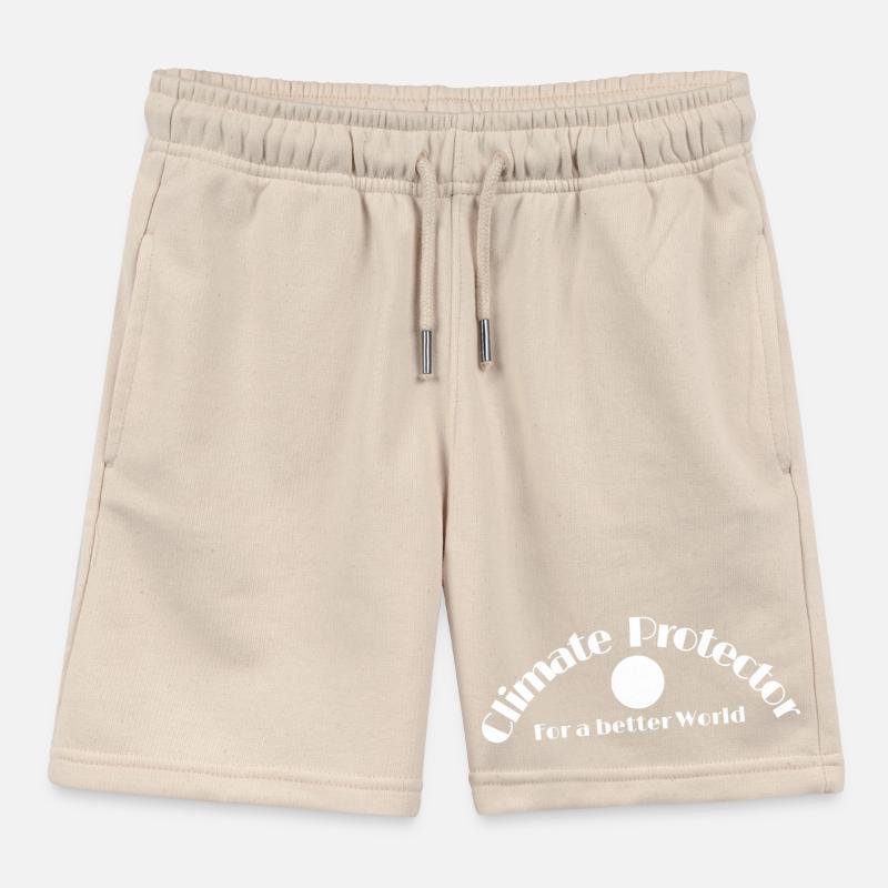 Climate Protector -Klimaschutz Statement Kinder Organic Joggingshorts Mini Bolter von Stanley/Stella